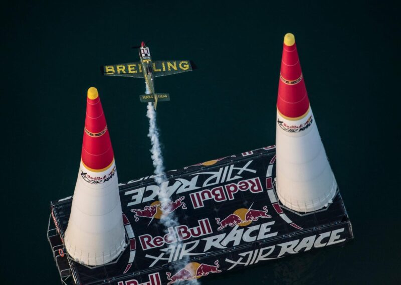 Flying high! Breitling pilot Mika Brageot makes Master Class debut at the Abu Dhabi Red Bull Air Race